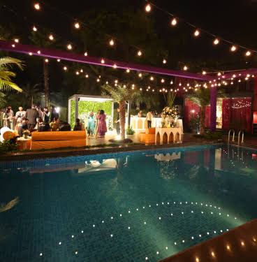 Poolside Party & Rain Dance