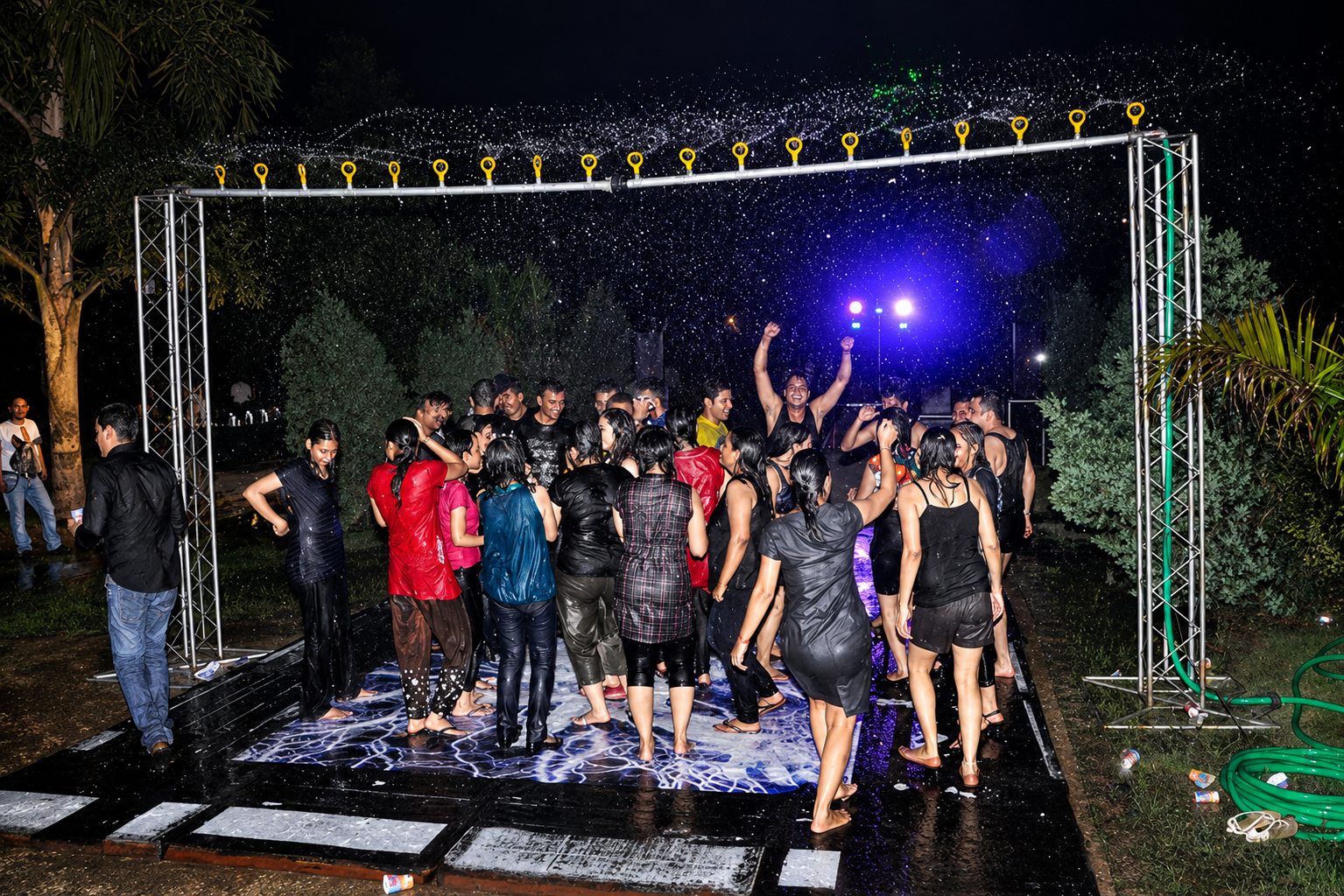 Poolside Party & Rain Dance